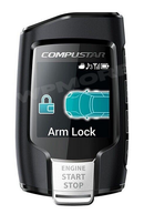 Compustar CSXP8950-A 2-Way Alarm Only w. Q9 LCD, G18 Remote w. CM2500 + Drone X2