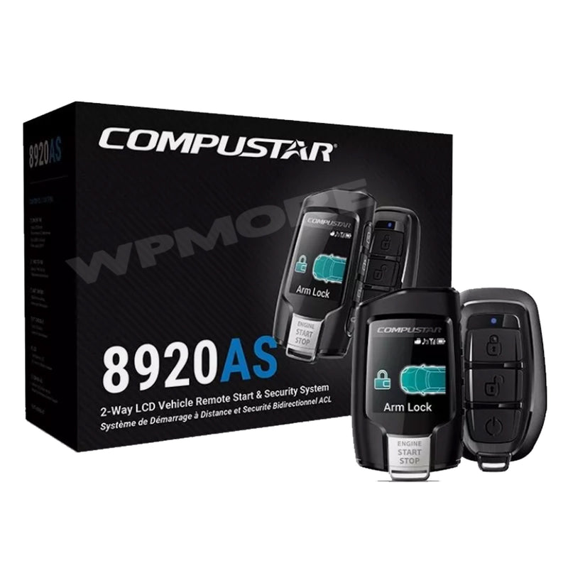 Compustar CS8920-AS 2-Way LCD Q9 remote Alarm and Remote Start + Blade-AL Bundle