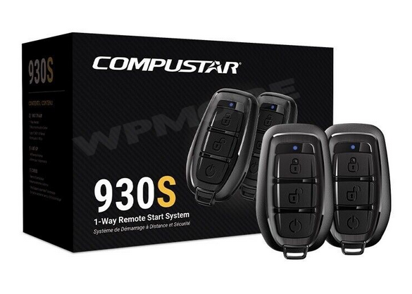 Compustar CS930-S 1-Way 1500-FT Range Remote Start Keyless Entry System CS925-S