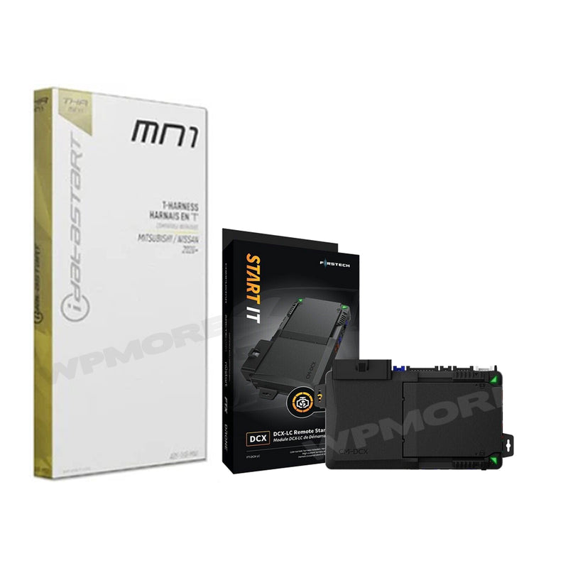 Firstech FT-DC3-LC Remote START IT + iDataStart ADS-THR-MN1 T-Harness 2020 +