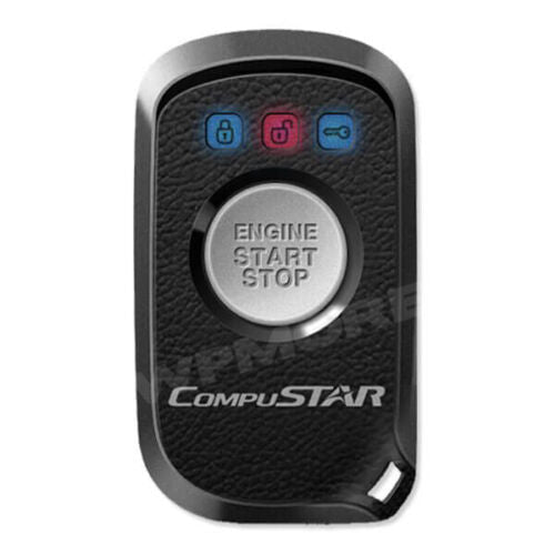 Compustar Remote Control Buttons Compustar 2W1BR-SP 2-Way 1-Button 2500-FT LED Confirmation Replacement