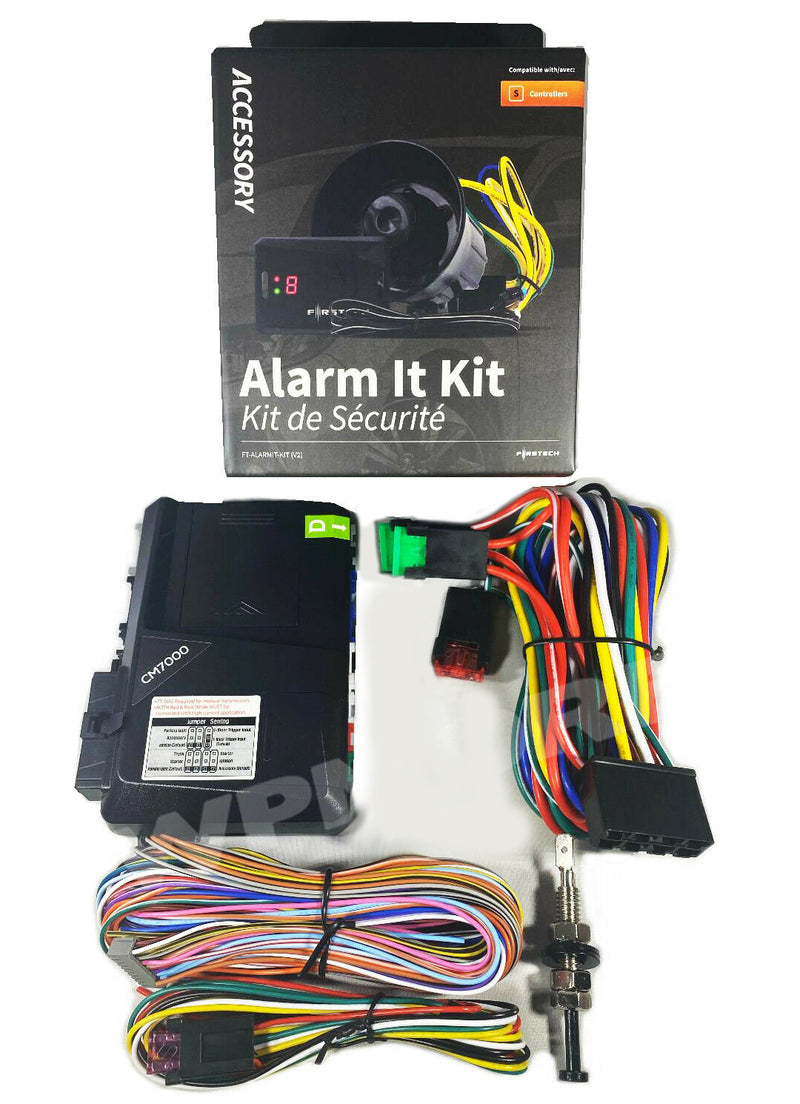 Compustar CM7000 Remote Start Alarm Controller + FT-ALARMIT-KIT Alarm MAXIT Kit