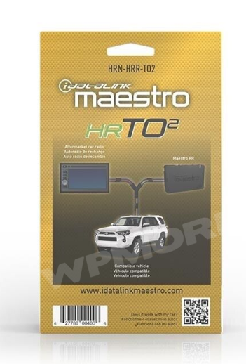 iDatalink MAESTRO ADS MRR + HRN RR TO2 T Harness for Select Toyota 2012 & UP