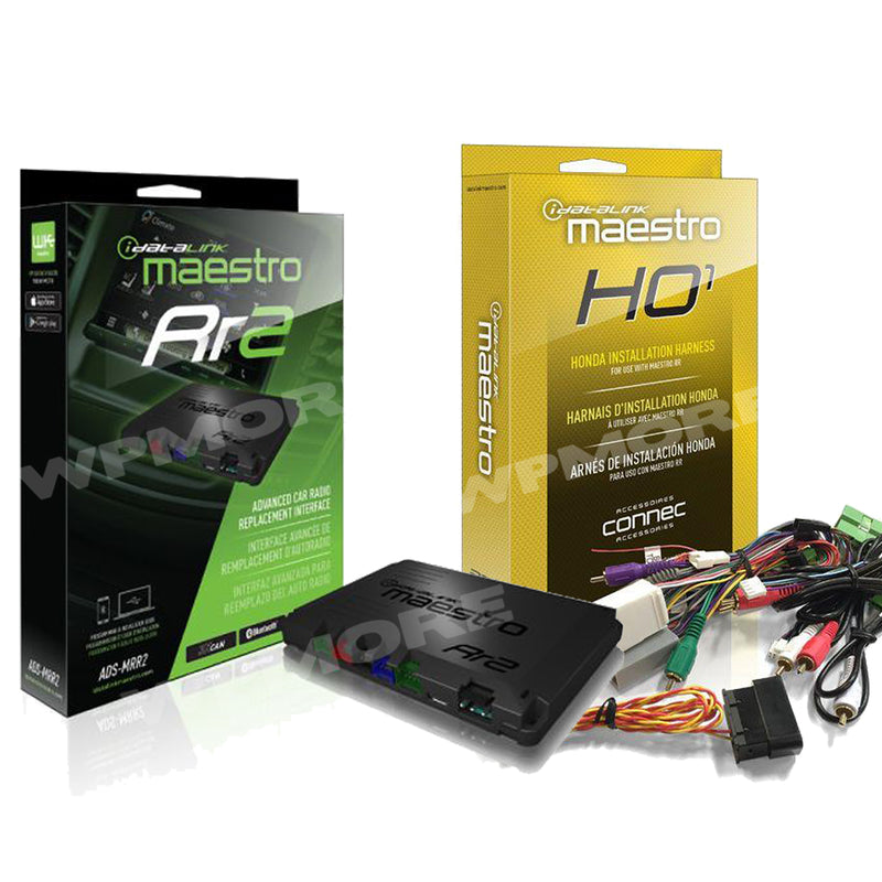 iDatalink MAESTRO ADS-MRR2 + HRN-RR-HO1 T-Harness for Honda Acura 2006 to 2011