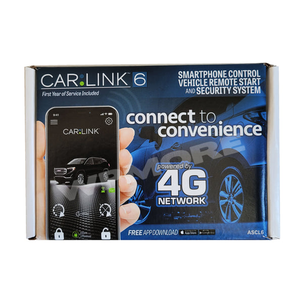 ASCL6 CarLink Add On Smartphone Control Remote Start Keyless Module GP