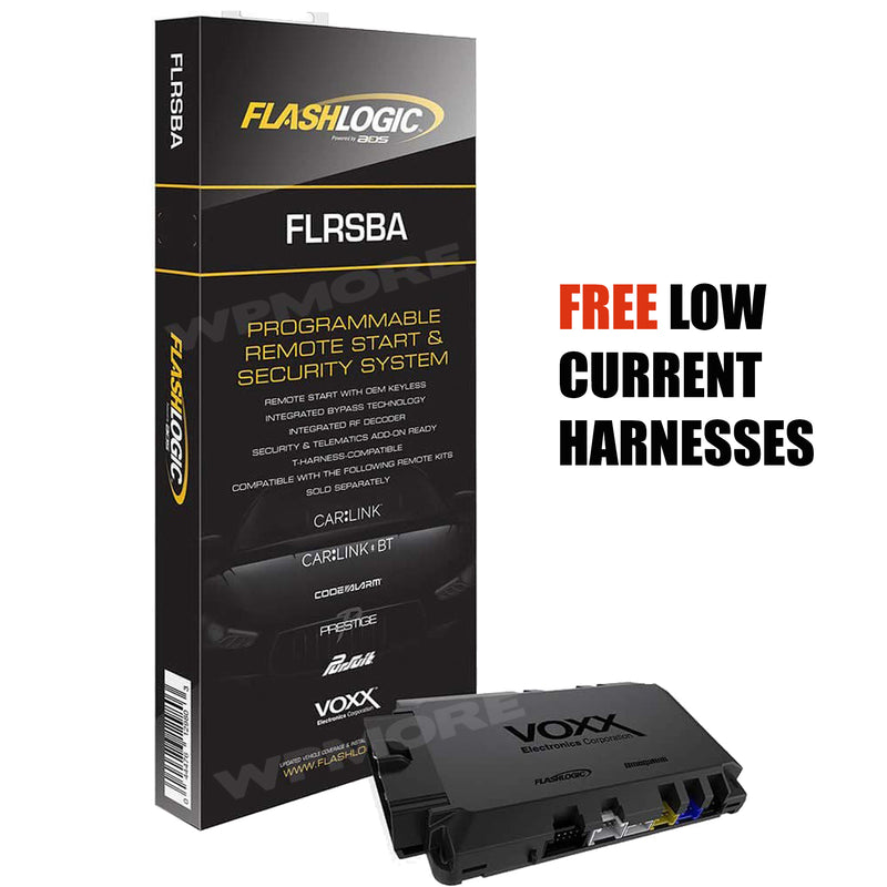 Flashlogic FLRSBA Remote Start Module 3X LOCK + ADS-AHR-PWR High-Current Harness