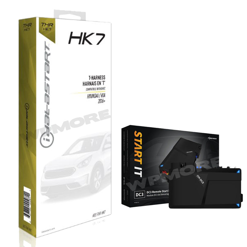 iDataStart ADS THR HK7 Remote Start T Harness + iDataLink FT DC3 LC Start IT