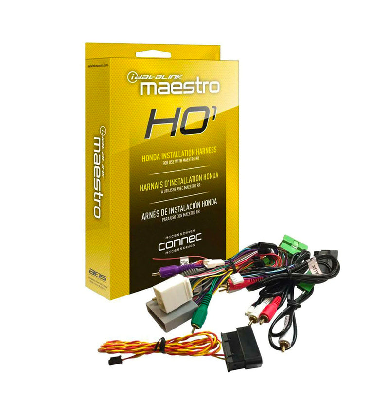 iDatalink MAESTRO ADS-MRR2 + HRN-RR-HO1 T-Harness for Honda Acura 2006 to 2011