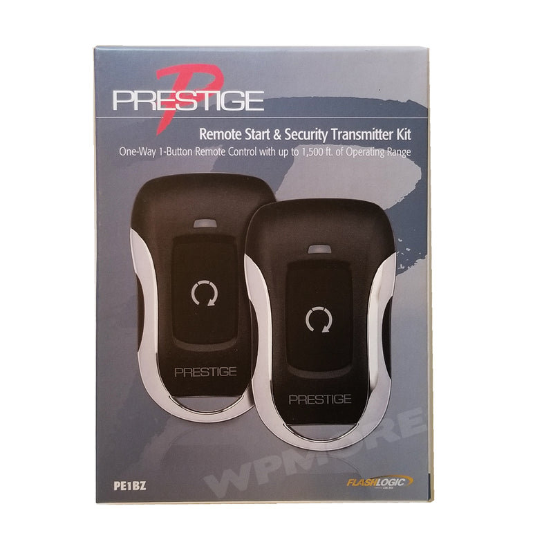 PRESTIGE PE1BZ 1-Way 1-Button 1500-FT Range Remote Start Alarm Transmitter 181BP