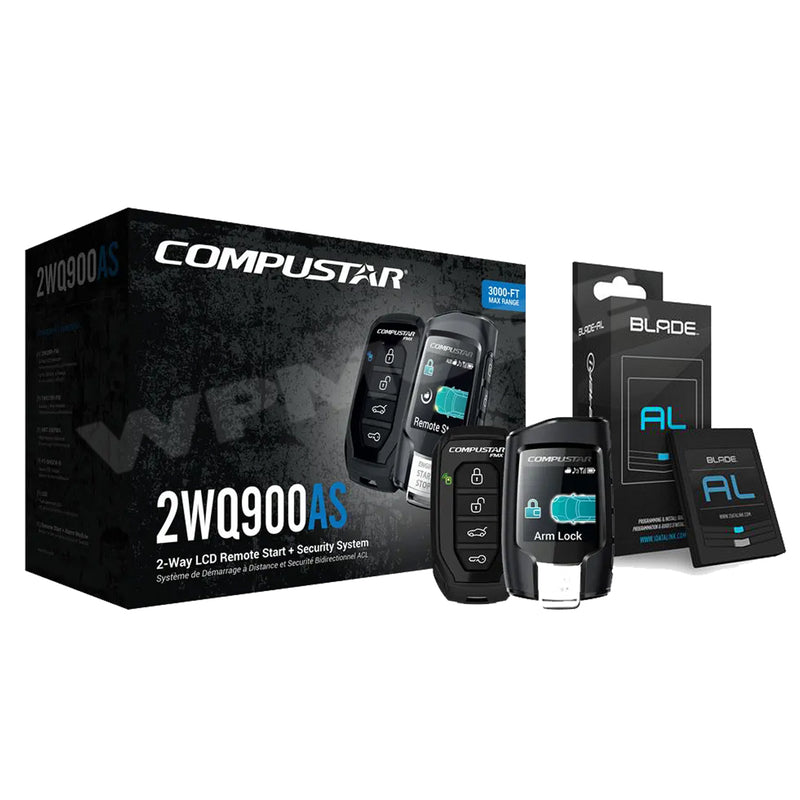 COMPUSTAR 2WQ900AS Security + Remote Start All-in-One 2-Way Remote Sta –  Shop Audio Depot