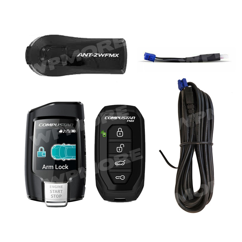 Compustar RF-2WQ9-FM T9 2-WAY 3000-FT LCD Remote + 1WG15R-FM Remote Upgrade Kit