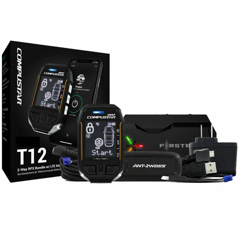 Compustar RFX-2WT12-SS T12 LTE + FT-CMX-HC Start IT + FT-ALARMIT-KIT + Blade-AL