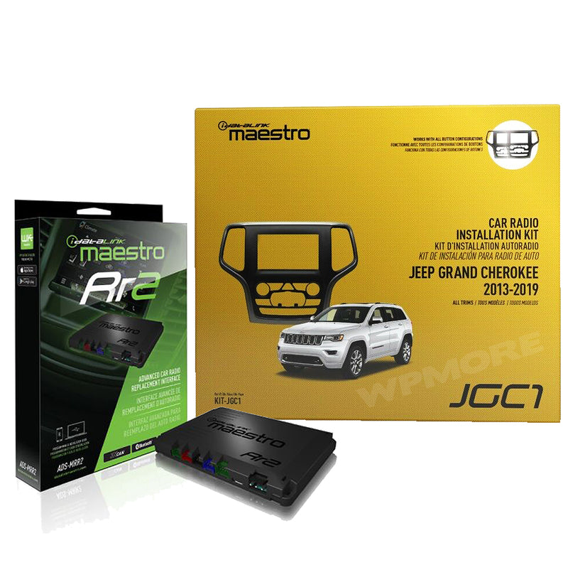 iDatalink Maestro Dash KIT JGC1 for Jeep Grand Cherokee 2014 & UP + ADS-MRR2