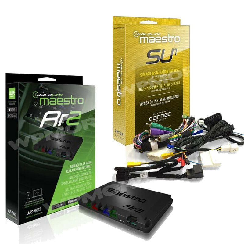 iDatalink MAESTRO ADS MRR2 + HRN RR SU1 T Harness for Subaru 2008 to 2015