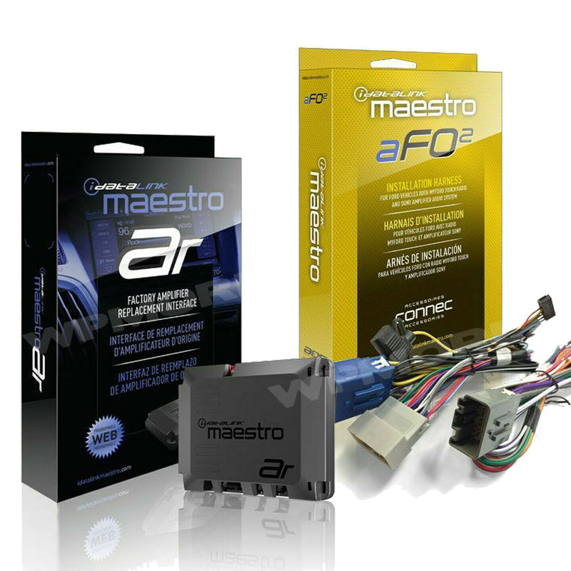 iDatalink MAESTRO ADS-MAR + HRN-AR-FO2 T-Harness for Ford Edge Explorer F150