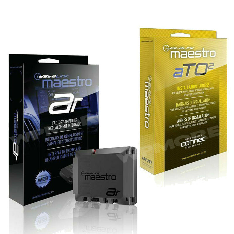 iDatalink MAESTRO ADS-MAR + HRN-AR-TO2 T-Harness for Toyota LEXUS 2012 & UP