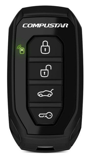 Compustar 1WG15R AM 1Way 4-Button LED 1000-FT Water Resistant Replacement Remote