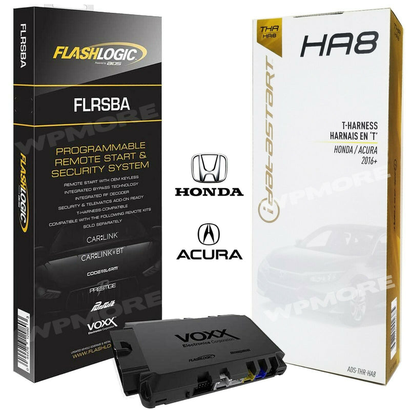 Flashlogic FLRSBA Remote Start Module 3X LOCK select Honda Acura PTS 2016 & UP