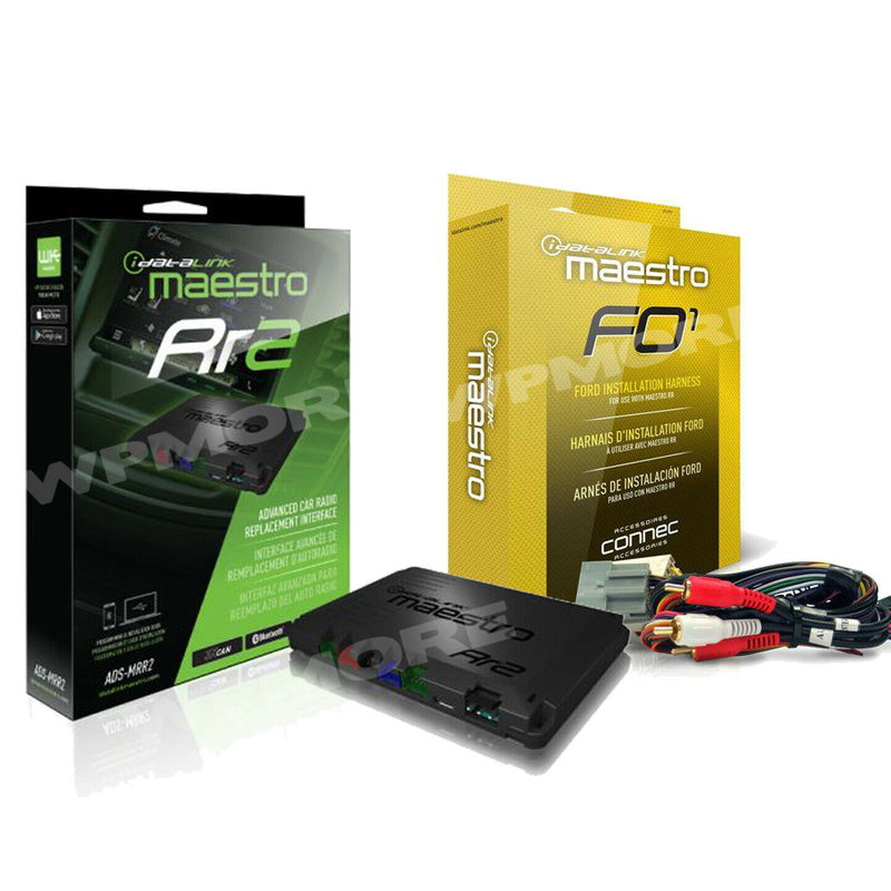 iDatalink MAESTRO ADS MRR2 + HRN RR FO1 T Harness Ford Lincoln Mazda Mercury 2006 to 2016