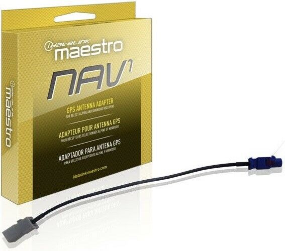 iDataLink Maestro ACC-NAV1 Aftermarket GPS Antenna Adapter for Kenwood JVC Alpin