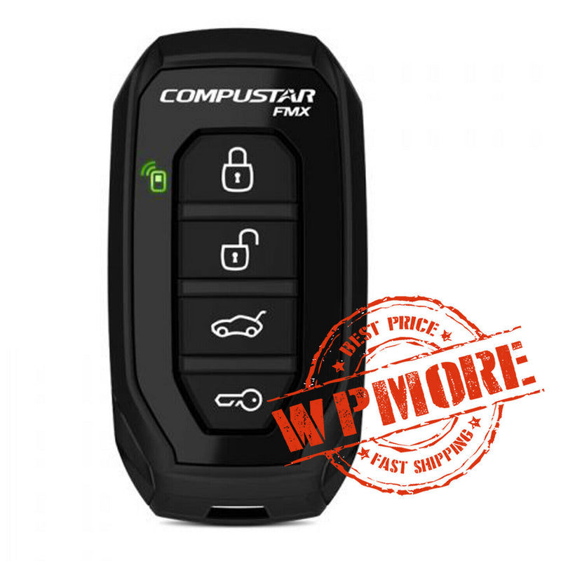 Compustar 1WG15R FM 1Way 4-Button LED 3000-FT Water Resistant Replacement Remote