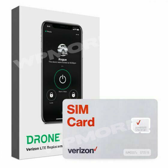 Compustar X1 VZW SIM Verizon LTE SIM Card for DR X1 LTE or X1 MAX LTE Modules