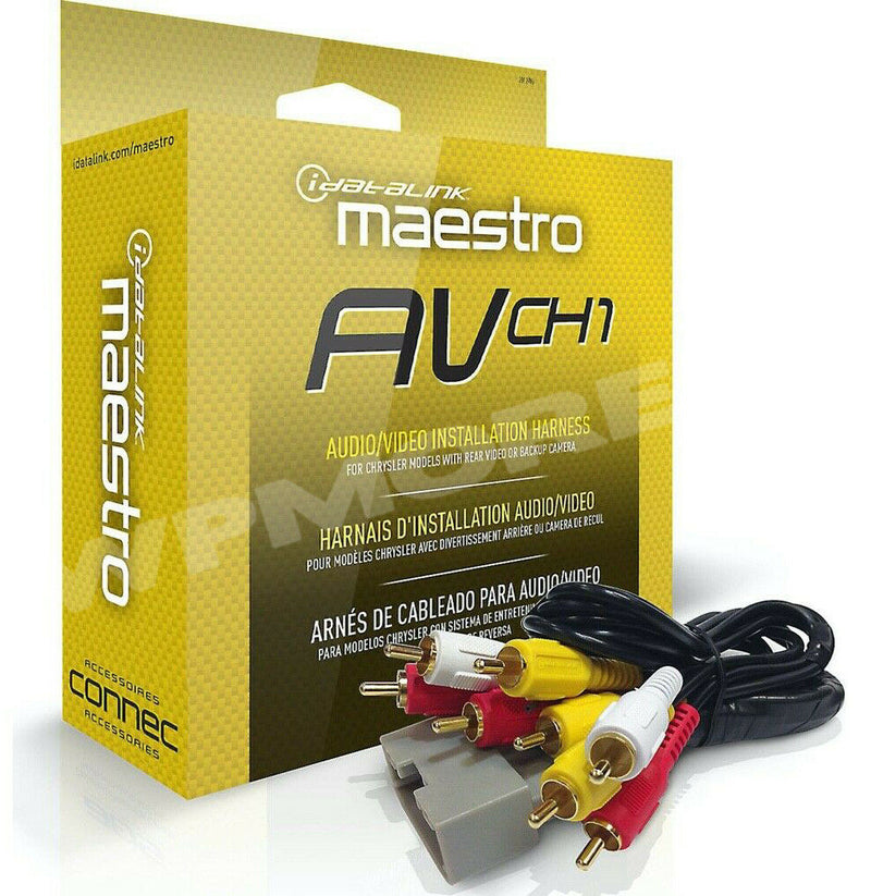 iDataLink Maestro HRN AV CH1 Factory Integration Rear Seat Video Adapter Harness