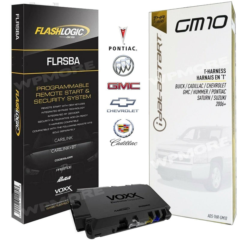 Flashlogic FLRSBA Remote Start 3X LOCK Start BUICK CHEVY CADDY GMC Model 2006+