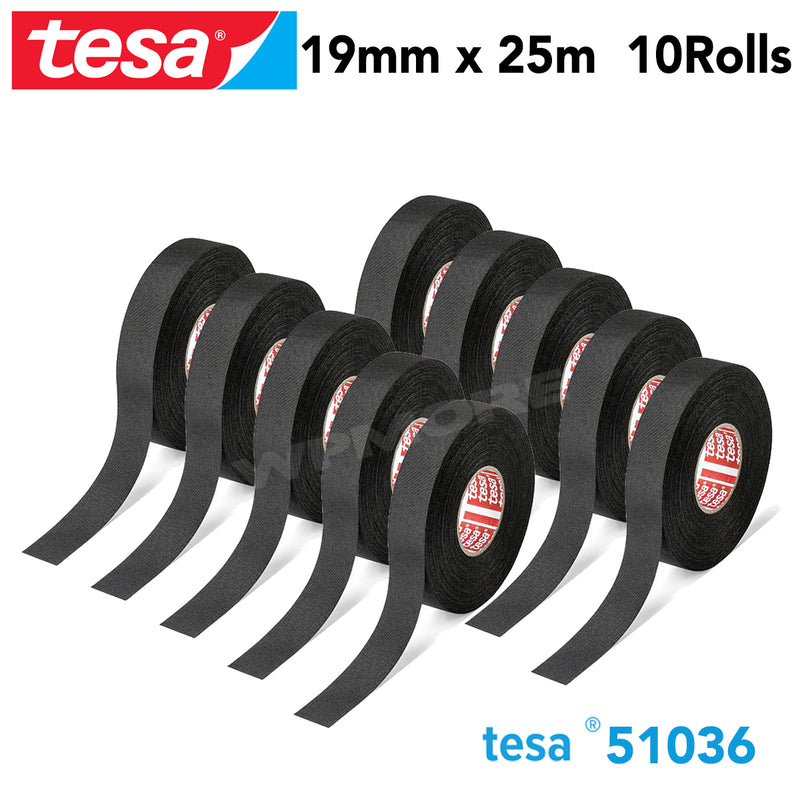 Tesa 51036 PET Cloth Wire Harness Tape for High Abrasion Protection Triple A -10